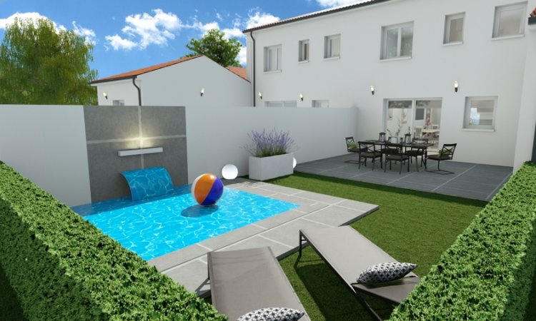 Projet piscine 3D à Roanne et sa région. Les Piscines de Pierre